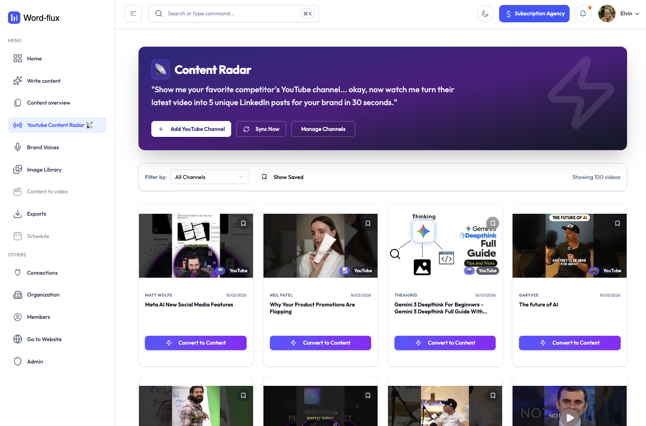 Turn Any YouTube Video into a Week of Content in Seconds